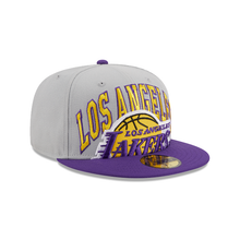 Load image into Gallery viewer, Los Angeles LA Lakers 59Fifty 5950 New Era Fitted Hat