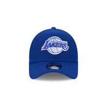 Load image into Gallery viewer, Los Angeles Lakers New Era 9Forty Blue &amp; White 940AF Curved Bill Snapback Cap