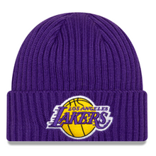 Load image into Gallery viewer, Los Angeles Lakers New Era Core Classic Beanie
