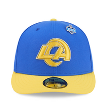 Load image into Gallery viewer, Los Angeles Rams New Era 59fifty 5950 Curved Bill 2026 Draft Fitted Hat