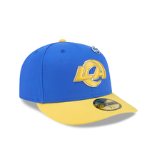 Load image into Gallery viewer, Los Angeles Rams New Era 59fifty 5950 Curved Bill 2026 Draft Fitted Hat