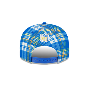 Los Angeles Rams New Era 9Fifty 950 Snapback Statement Sideline Plaid Cap