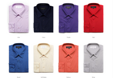 Load image into Gallery viewer, Boys Dress Shirt Regular Classic Fit in 18 Colors