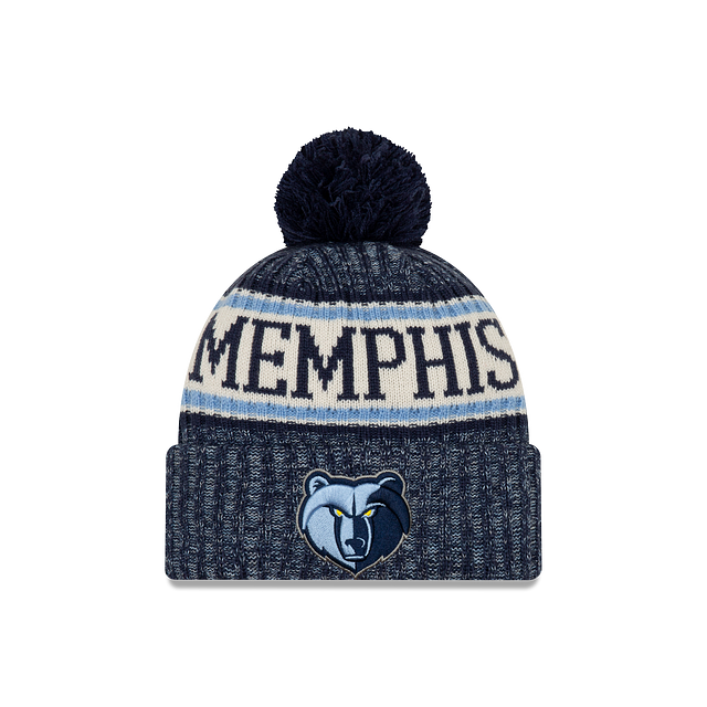 Memphis Grizzlies Knit Pom Beanie