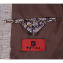 Load image into Gallery viewer, Single Breasted Light Brown New Slim Fit Suit # 293-37