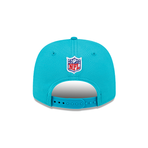 Miami Dolphins New Era Sideline 970 9Seventy Stretch Snap Snapback Hat