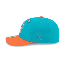 Load image into Gallery viewer, Miami Dolphins New Era 59fifty 5950 Curved Bill 2026 Draft Fitted Hat
