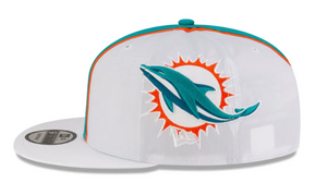 Miami Dolphins New Era 9Fifty 950 Snapback Helmet Pack Exclusive Cap