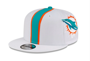 Miami Dolphins New Era 9Fifty 950 Snapback Helmet Pack Exclusive Cap