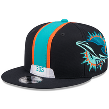Load image into Gallery viewer, Miami Dolphins New Era 9Fifty 950 Snapback Helmet Pack Exclusive Rivalry Collection Cap