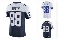 Load image into Gallery viewer, Dallas Cowboys Legend Michael Irvin #88 Nike White &amp; Navy Vapor Limited Jersey