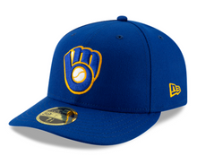 Load image into Gallery viewer, Milwaukee Brewers 59Fifty New Era Low Profile 5950 Fitted Hat