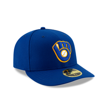 Load image into Gallery viewer, Milwaukee Brewers 59Fifty New Era Low Profile 5950 Fitted Hat