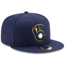 Load image into Gallery viewer, Milwaukee Brewers New Era Team Color 9Fifty 950 Snapback Hat