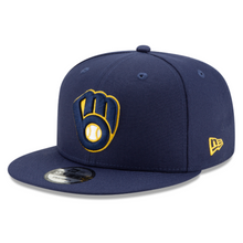 Load image into Gallery viewer, Milwaukee Brewers New Era Team Color 9Fifty 950 Snapback Hat