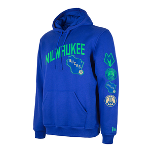 Milwaukee Bucks New Era Fleece Pullover Hoodie