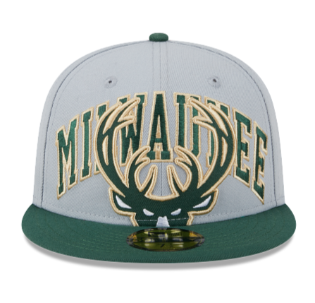 Milwaukee Bucks 59fifty 5950 New Era Fitted Hat