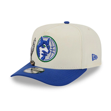 Load image into Gallery viewer, Minnesota Timberwolves New Era Hardwood Collection 9Fifty 950 Curved Bill Snapback Cap