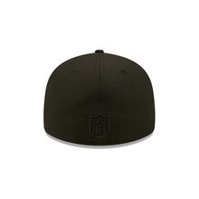 Load image into Gallery viewer, Minnesota Vikings Double Black New Era 59Fifty 5950 Fitted Cap