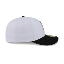 Load image into Gallery viewer, Minnesota Vikings 59Fifty White &amp; Black Pre-Curved Bill 5950 New Era Fitted Cap