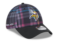 Minnesota Vikings New Era Crucial Catch 39Thirty 3930 Flex Fit Hat