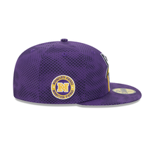 Load image into Gallery viewer, Minnesota Vikings New Era 59Fifty 5950 Sideline Fitted Cap