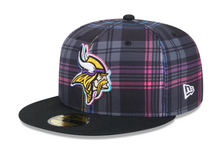 Load image into Gallery viewer, Minnesota Vikings Crucial Catch New Era 59Fifty 5950 Fitted Cap