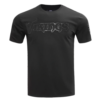 Minnesota Vikings Pro Standard Triple Black Tee