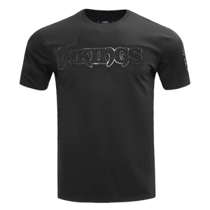 Minnesota Vikings Pro Standard Triple Black Tee