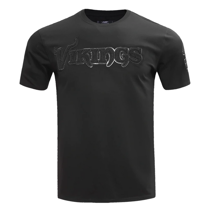 Minnesota Vikings Pro Standard Triple Black Tee