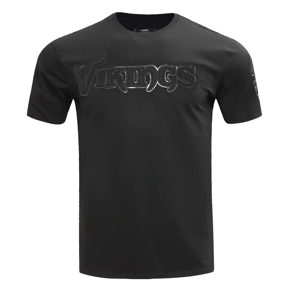 Minnesota Vikings Pro Standard Triple Black Tee