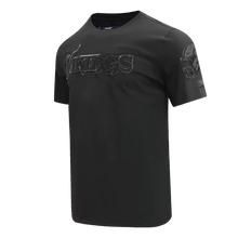 Load image into Gallery viewer, Minnesota Vikings Pro Standard Triple Black Tee