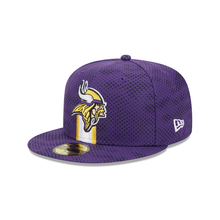 Load image into Gallery viewer, Minnesota Vikings New Era 59Fifty 5950 Sideline Fitted Cap