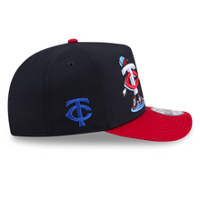 Load image into Gallery viewer, Minnesota Twins New Era 9Fifty A Frame 950AF Curved Bill Cartoon Snapback Hat