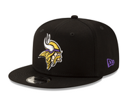 Minnesota Vikings New Era 9Fifty 950 Black Snapback Cap