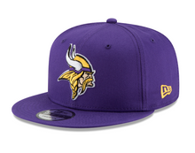 Load image into Gallery viewer, Minnesota Vikings New Era 9Fifty 950 Team Color Snapback Cap