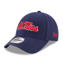 Load image into Gallery viewer, Mississippi Rebels Ole Miss New Era 9Forty 940 Curved Bill Hat