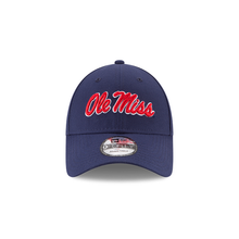 Load image into Gallery viewer, Mississippi Rebels Ole Miss New Era 9Forty 940 Curved Bill Hat
