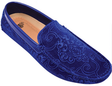 Load image into Gallery viewer, Velvet Slip On Driving Loafer Shoe # MOC159