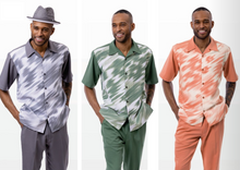 Load image into Gallery viewer, Leisure Two Piece Shirt &amp; Pants Classic Walking Set  # 2404