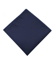 Load image into Gallery viewer, Solid Color Microfiber Pocket Squares - Hankies 10" X 10" in 35 Colors
