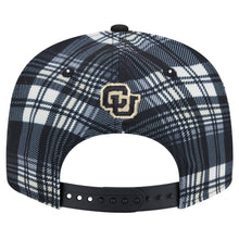 Load image into Gallery viewer, Colorado Buffaloes New Era 9Fifty 950 Snapback Plaid Cap