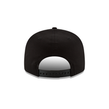 Load image into Gallery viewer, New England Patriots New Era 9Fifty Black and Team Color Logo 950 Snapback Hat