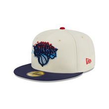 Load image into Gallery viewer, New York Knicks 59Fifty 5950 New Era Star Trail Fitted Hat