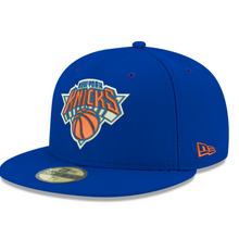 Load image into Gallery viewer, New York Knicks New Era 59Fifty Team Color Logo 5950 Fitted Hat
