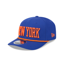 Load image into Gallery viewer, New York Knicks New Era 970 9Seventy Stretch Snap Snapback Hat