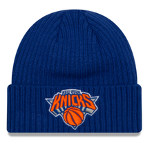 Load image into Gallery viewer, New York Knicks New Era Cuff Knit Classic Beanie