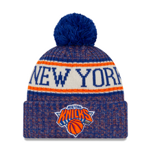 Load image into Gallery viewer, New York Knicks New Era (One-Time Removable Pom) Sport Knit Beanie