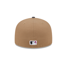 Load image into Gallery viewer, New York Mets 59Fifty 5950 Tan Grey Fuschia New Era Fitted Cap