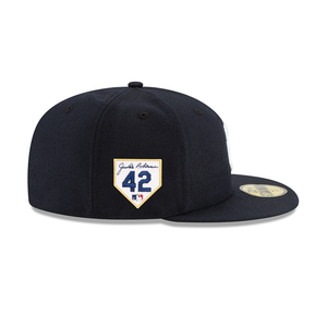 New York Yankees New Era 59Fifty 5950 Jackie Robinson Side patch Fitted Cap